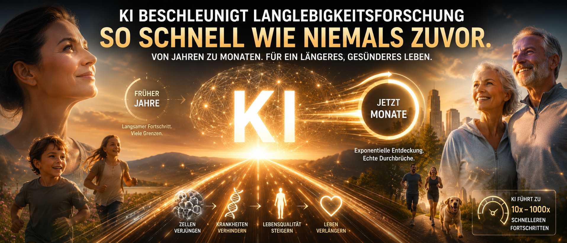 Künstliche Intelligenz beschleunigt die Longevity-Forschung